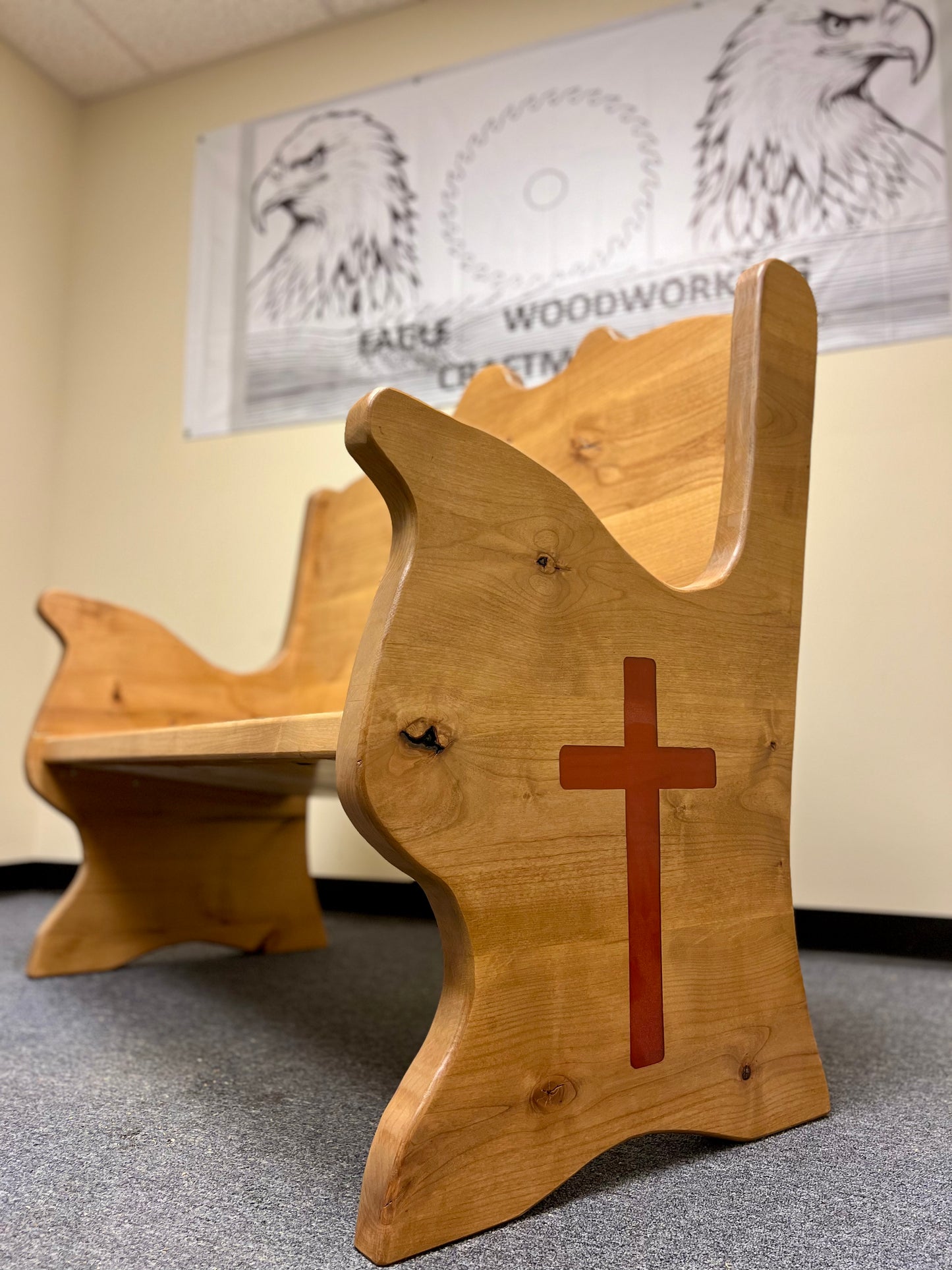 Pew Church Bench